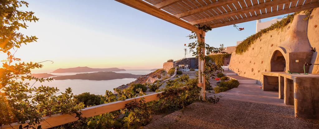Aegagros Caldera Houses Megalochori  Exterior photo